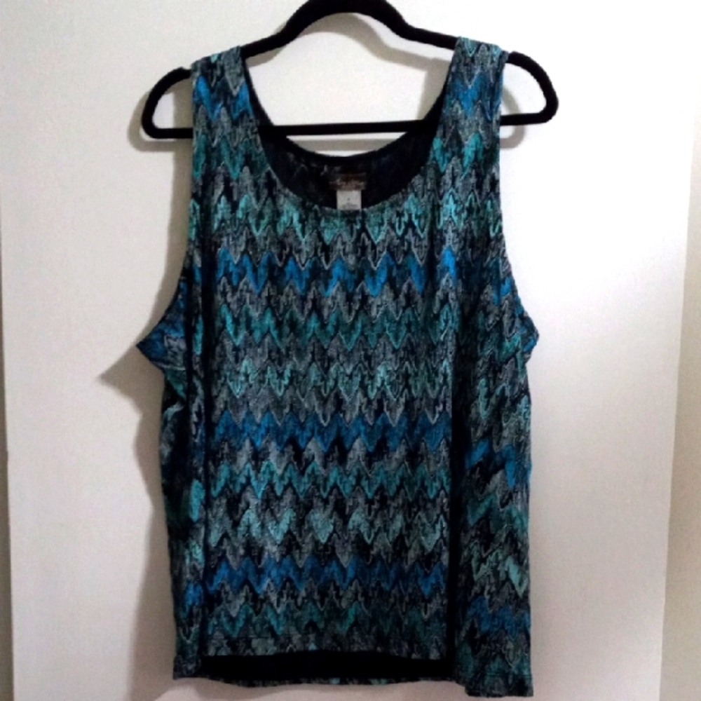 Chico's Travelers Sleeveless Top Chico's Size 4